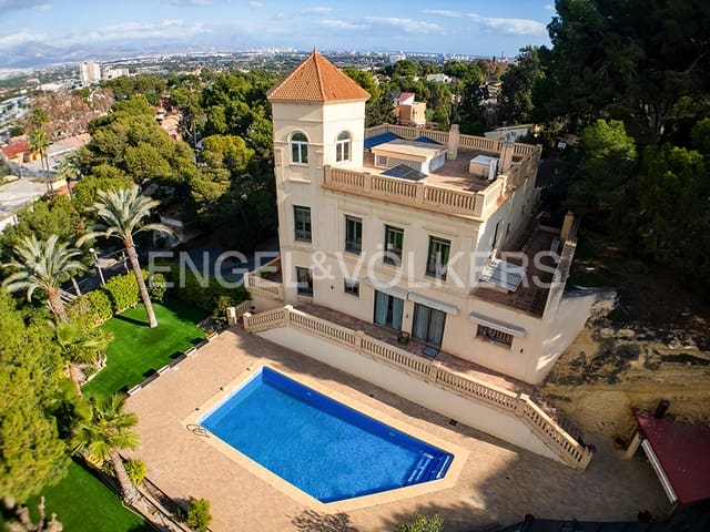 5 soveværelse Villa til salg i Vistahermosa, Alicante by med swimmingpool garage - € 1.900.000 (Ref: 8762652)