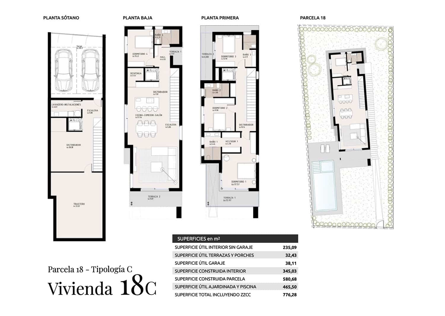 4 sypialnia Willa na sprzedaż w Miasto Alicante / Alacant z basenem garażem - 1 490 000 € (Ref: 9263286)