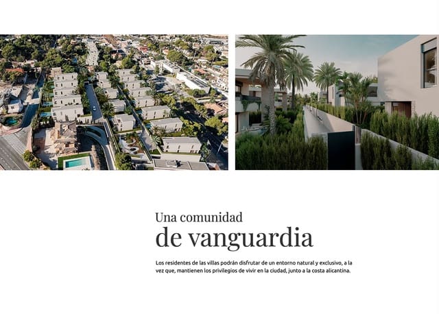 4 soveværelse Villa til salg i Vistahermosa, Alicante by med swimmingpool garage - € 1.490.000 (Ref: 9263286)