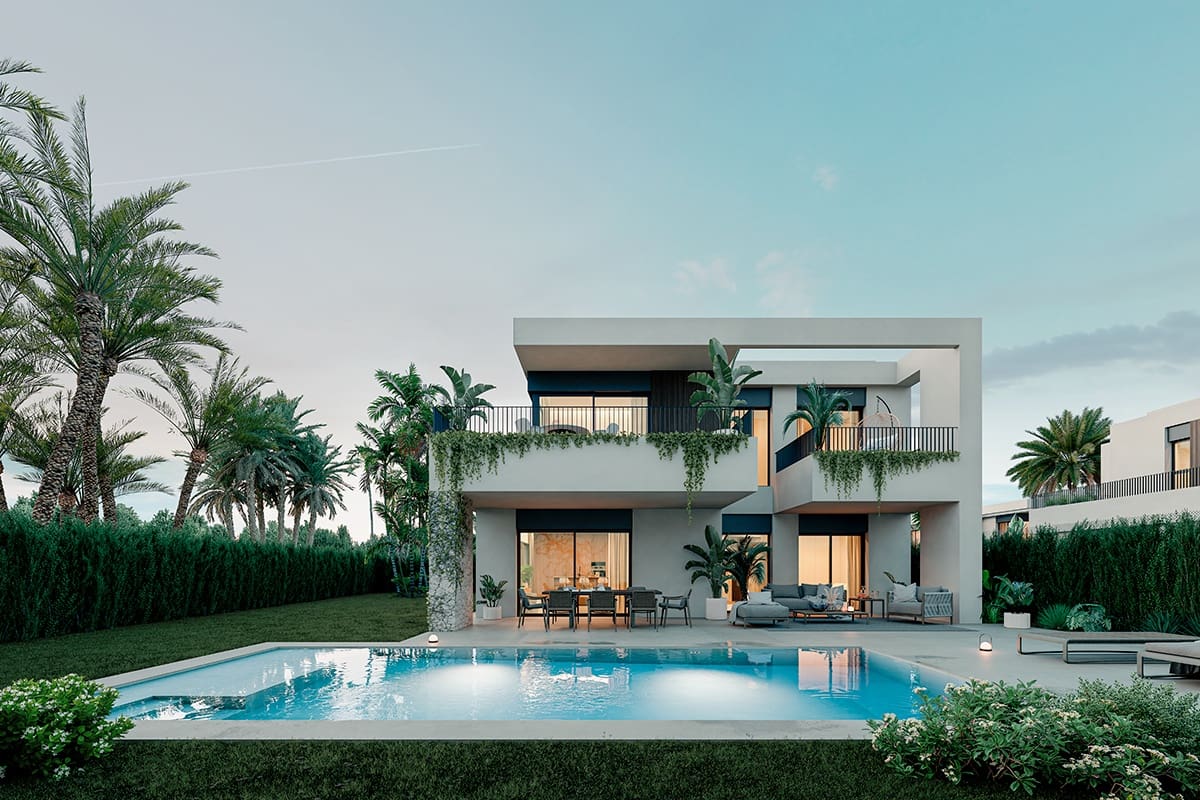 4 sypialnia Willa na sprzedaż w Miasto Alicante / Alacant z basenem garażem - 1 290 000 € (Ref: 9274091)