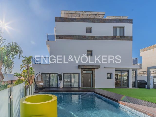 Chalet de 5 habitaciones en Cabo de las Huertas, Alicante / Alacant ciudad en venta con piscina garaje - 1.650.000 € (Ref: 9626486)