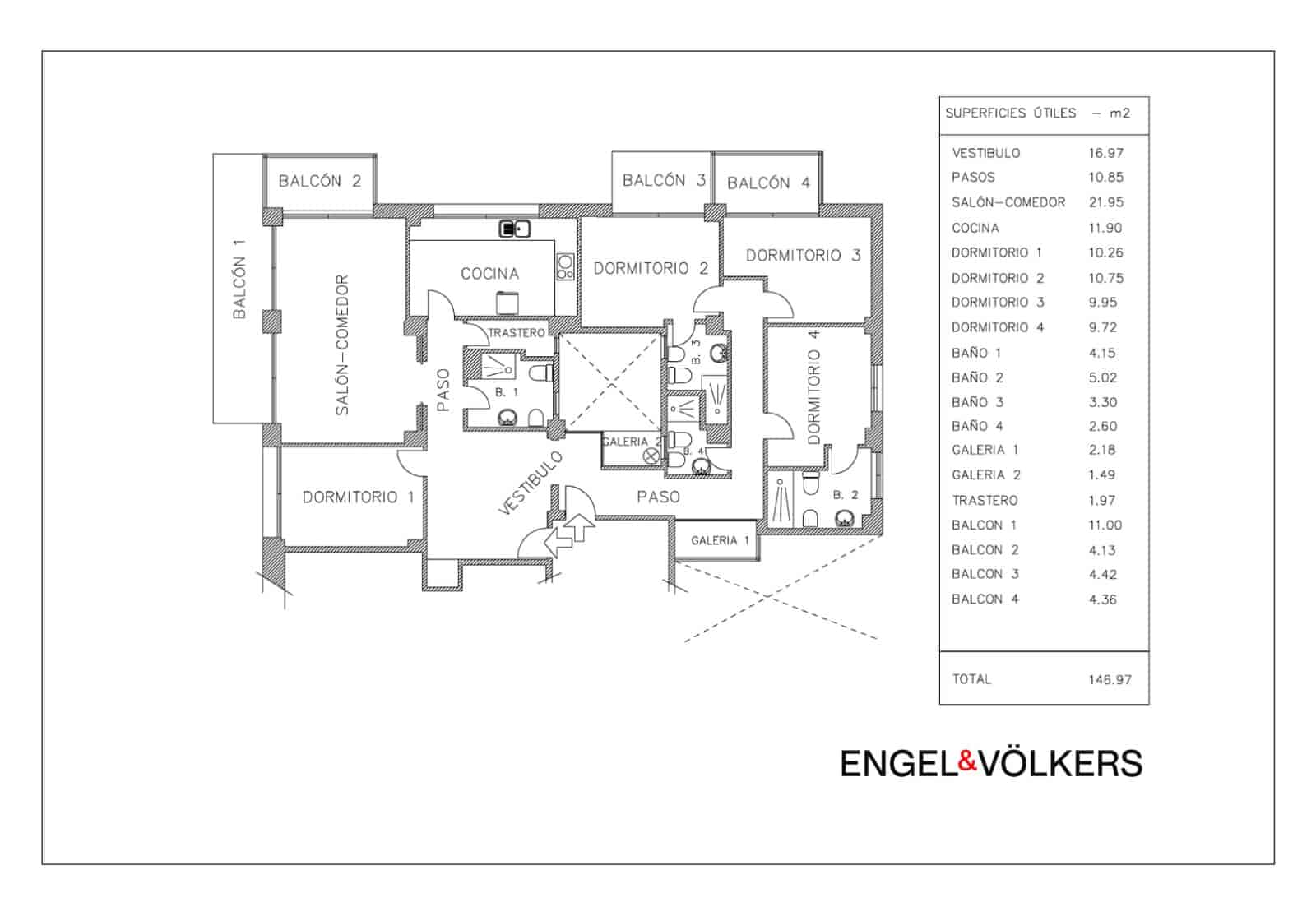 4 camera da letto Appartamento in vendita in Alicante citta - 775.000 € (Rif: 9736100)