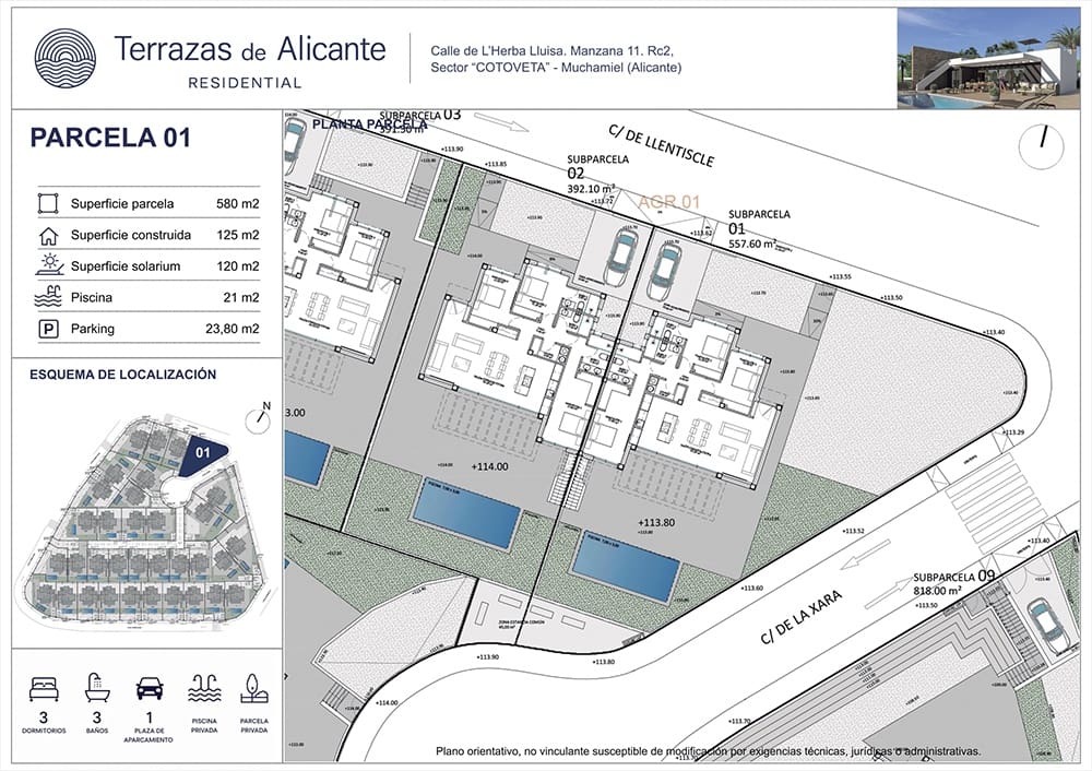 3 camera da letto Villa in vendita in Muchamiel / Mutxamel con piscina garage - 570.000 € (Rif: 9950198)