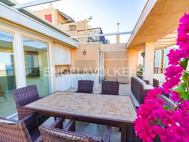 3 soveværelse Penthouse til salg i Cabo de las Huertas, Alicante by med swimmingpool garage - € 595.000 (Ref: 9987237)