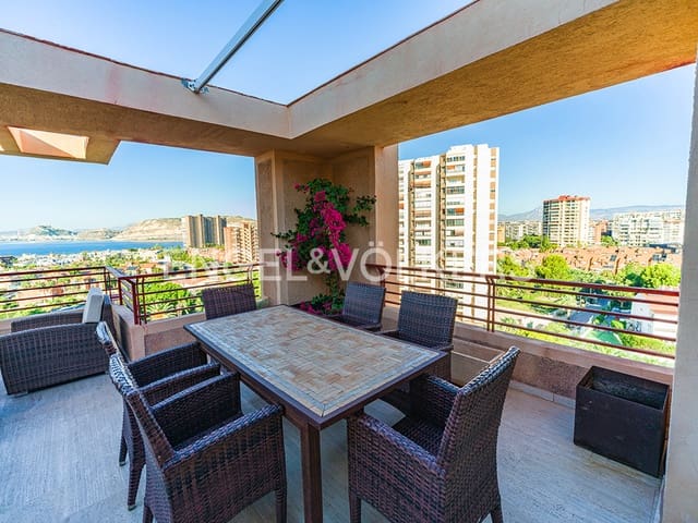 3 soveværelse Penthouse til salg i Cabo de las Huertas, Alicante by med swimmingpool garage - € 595.000 (Ref: 9987237)