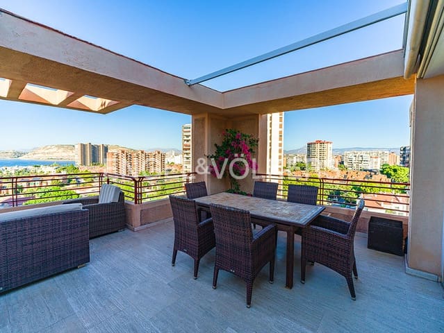 3 soveværelse Penthouse til salg i Cabo de las Huertas, Alicante by med swimmingpool garage - € 595.000 (Ref: 9987237)