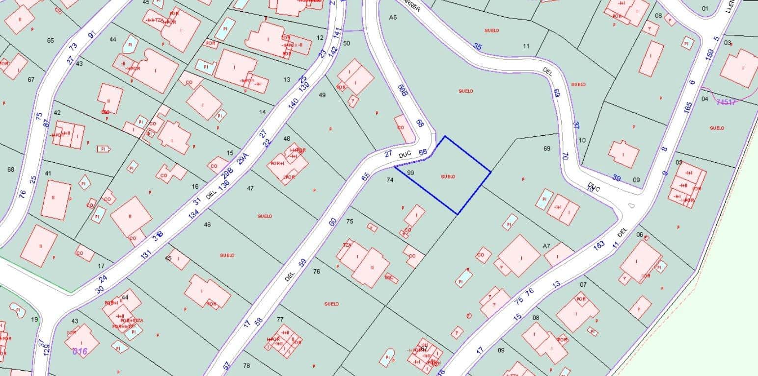 Byggetomt til salgs i Olivella - € 48 000 (Ref: 2340818)