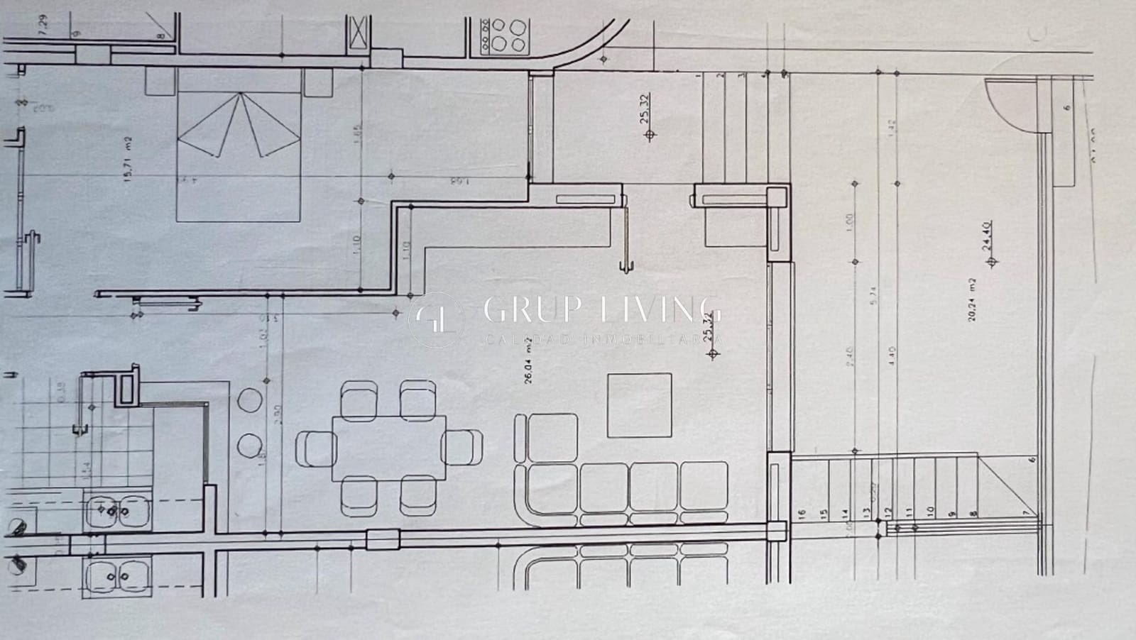 4 sovrum Lägenhet till salu i Sitges med pool garage - 625 000 € (Ref: 2678927)