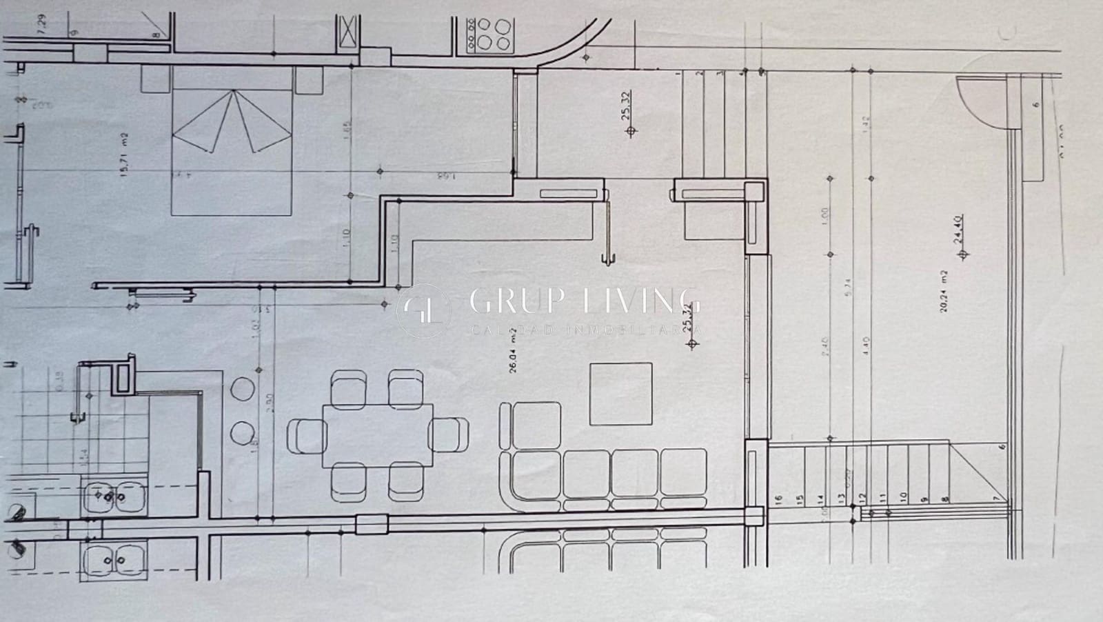 Piso de 4 habitaciones en Sitges en venta con piscina garaje - 550.000 € (Ref: 2678927)