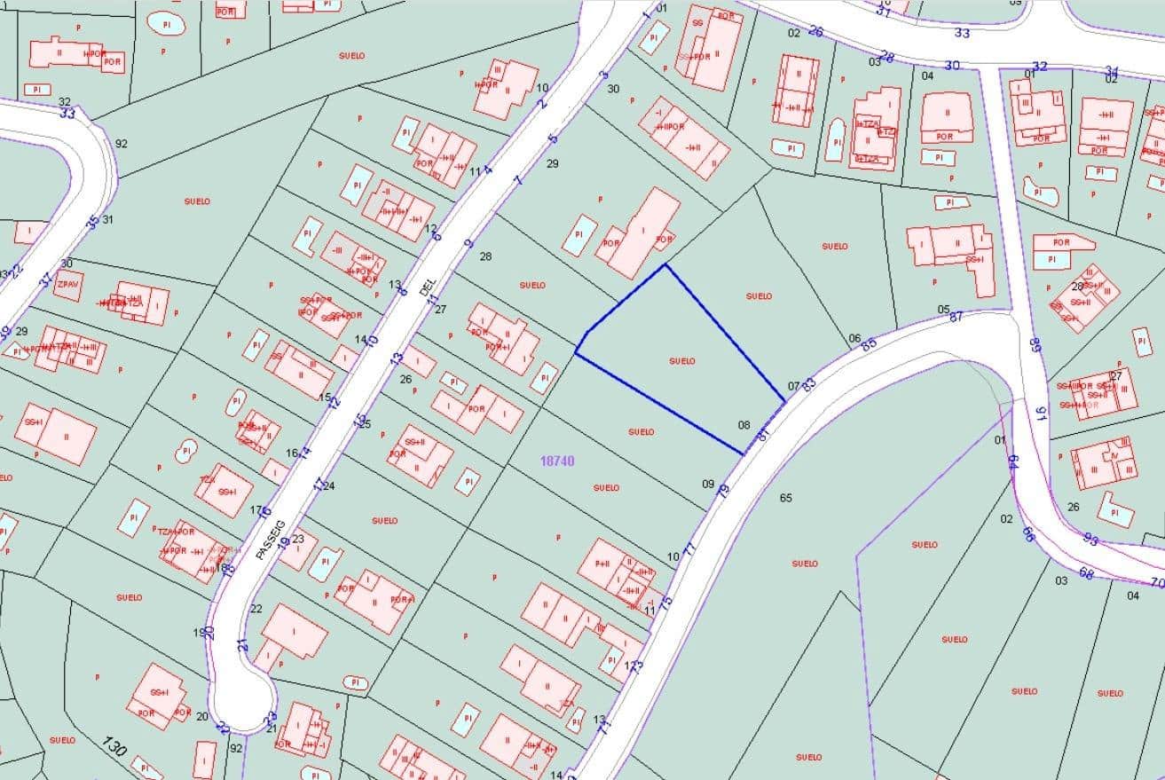 Byggetomt til salgs i Sitges - € 195 000 (Ref: 3822115)