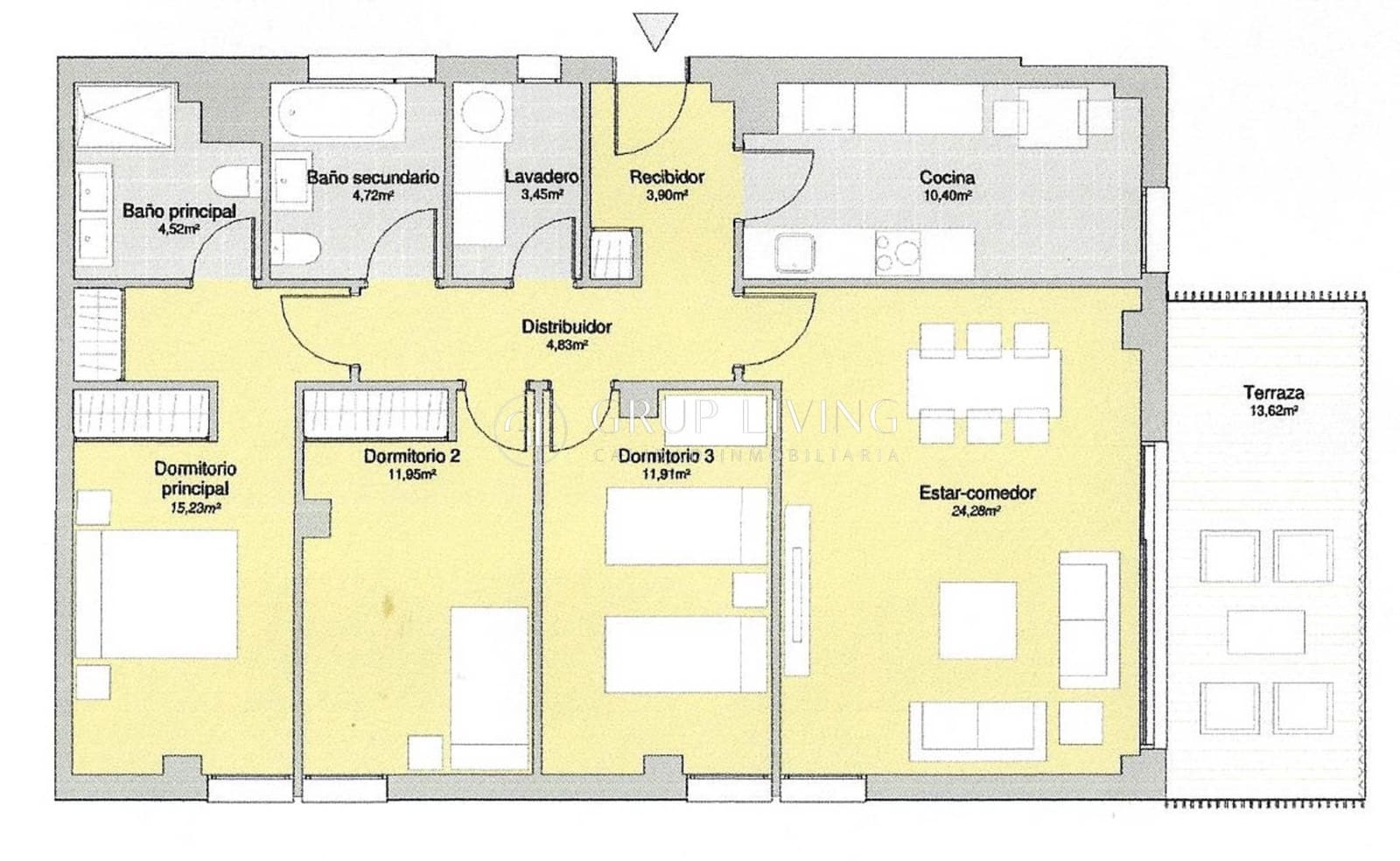 3 Zimmer Wohnung zu vermieten in Sitges mit Pool Garage - 2.266 € (Ref: 7181423)