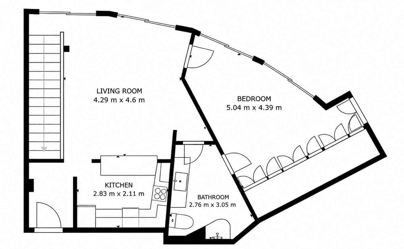 2 soveværelse Lejlighed til salg i Sitges med garage - € 555.000 (Ref: 8615340)