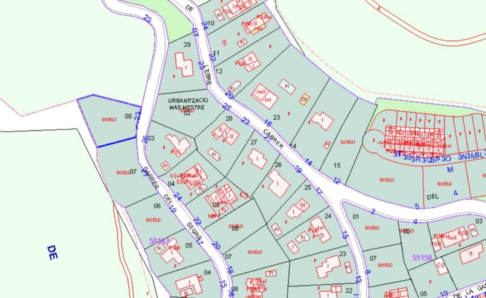 Byggetomt til salgs i Olivella - € 90 000 (Ref: 8897002)