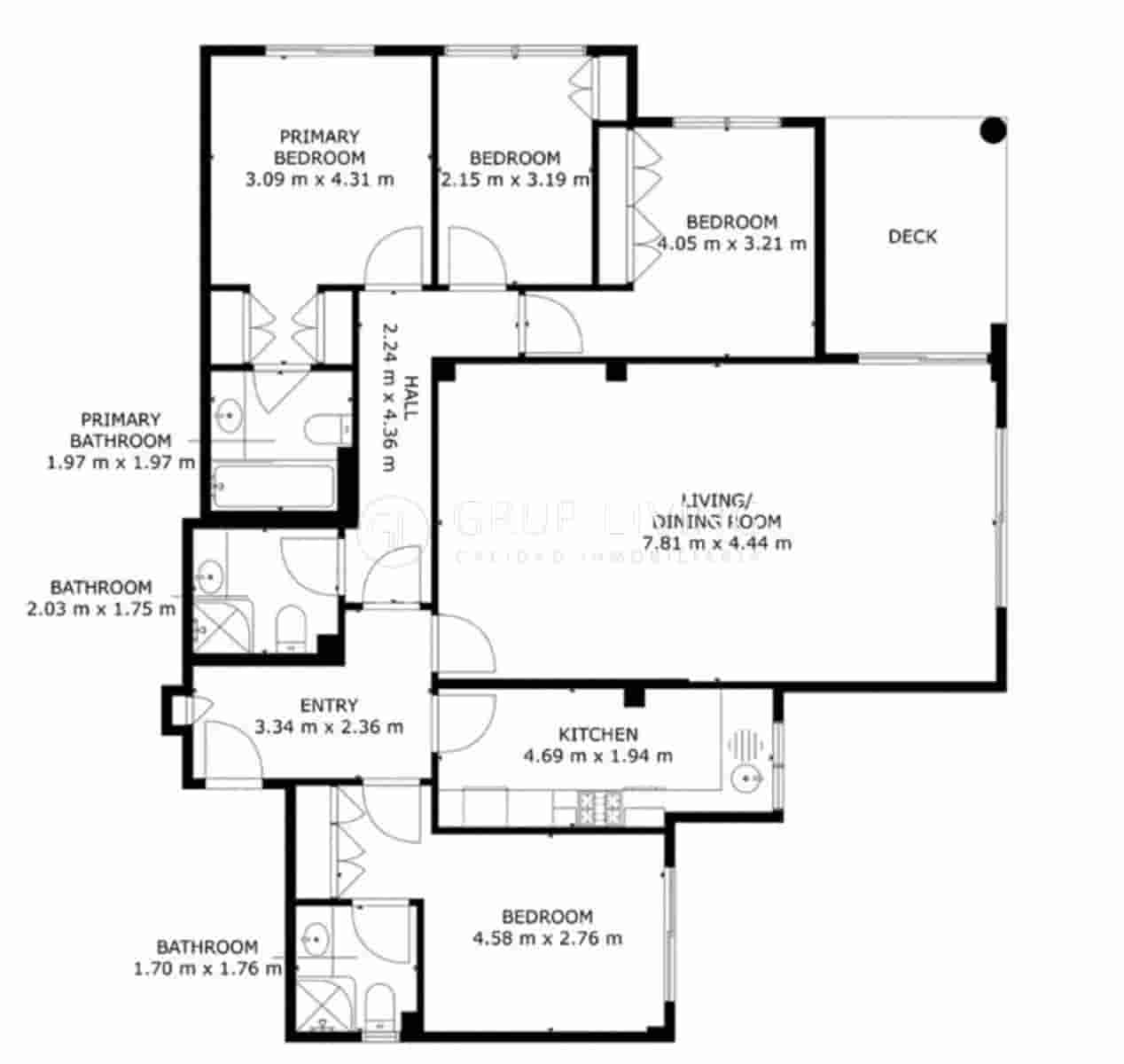 4 soverom Leilighet til salgs i Cubelles med garasje - € 500 000 (Ref: 8943893)