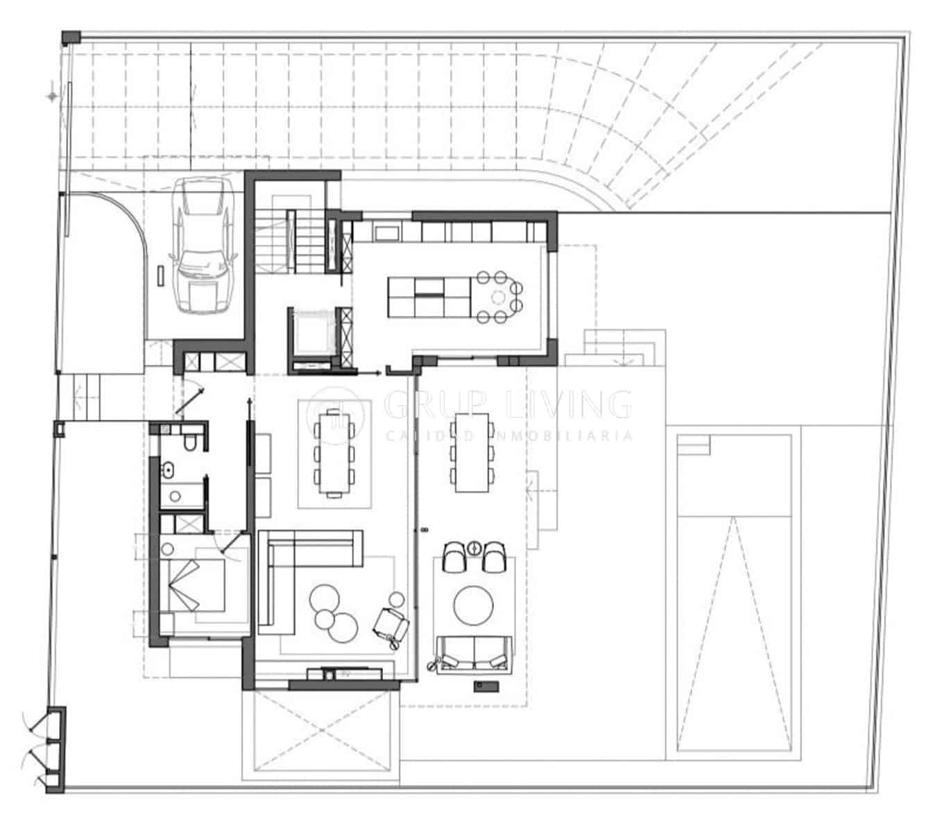 4 bedroom Villa for sale in Sitges with pool garage - € 2,600,000 (Ref: 8957220)