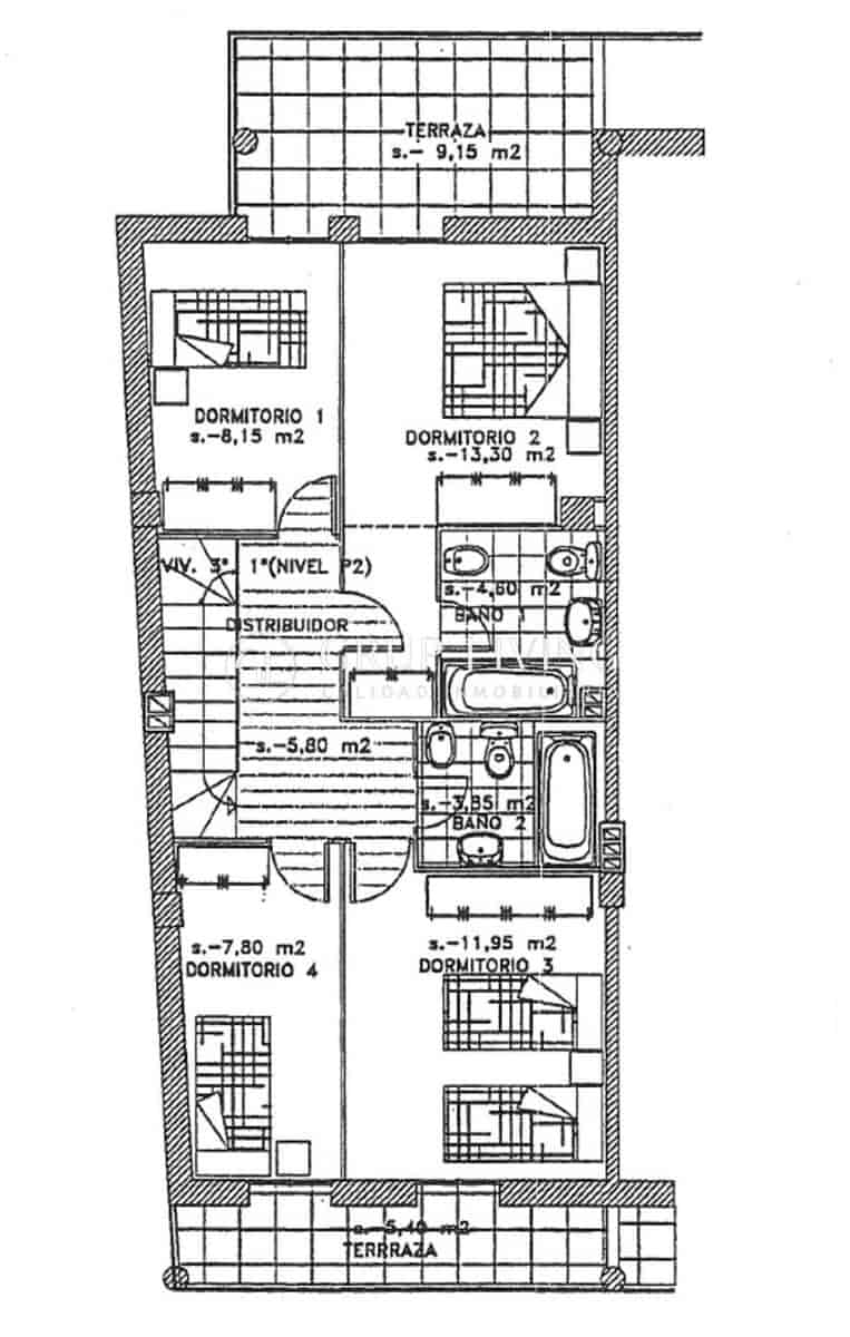 4 soveværelse Lejlighed til salg i Sitges med garage - € 655.000 (Ref: 9001145)