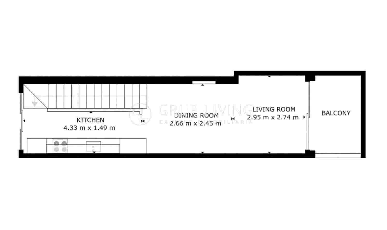 2 soveværelse Byhus til salg i Sitges - € 1.100.000 (Ref: 9021106)