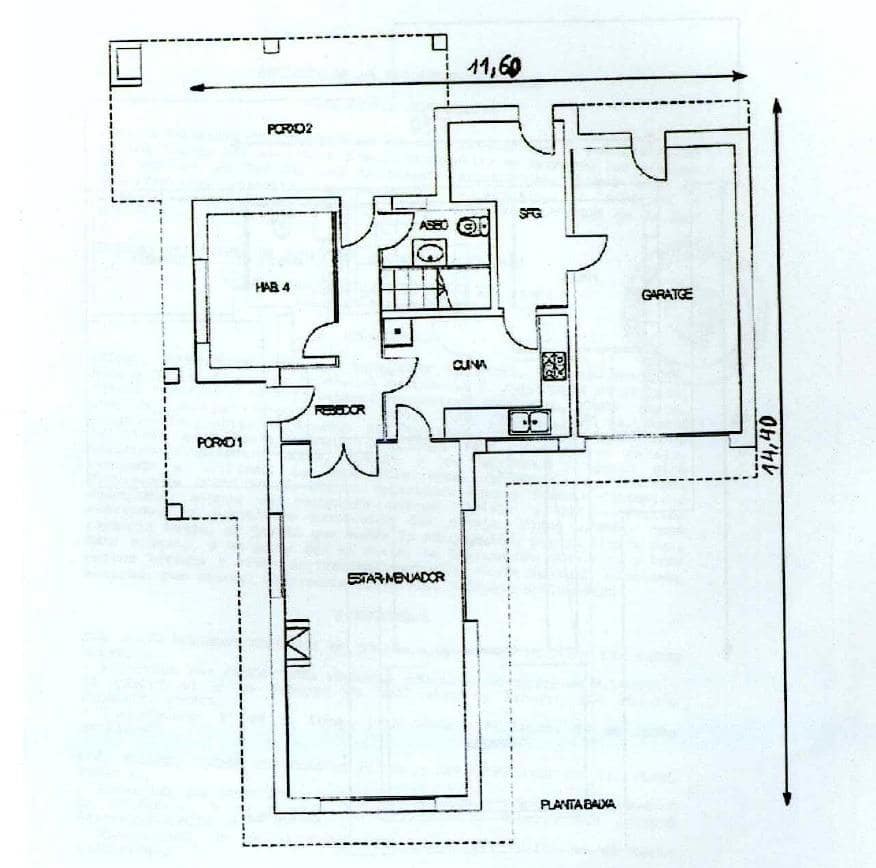 4 slaapkamer Halfvrijstaande villa te koop in Sant Pere de Ribes met zwembad garage - € 550.000 (Ref: 9149394)