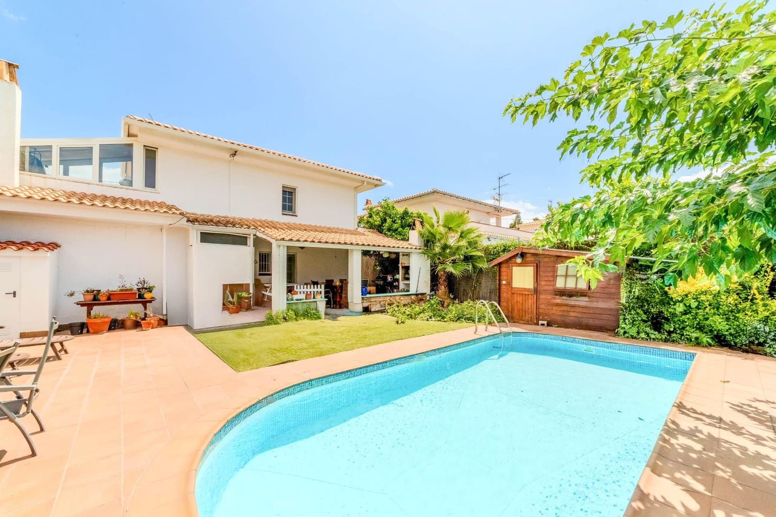 4 slaapkamer Halfvrijstaande villa te koop in Sant Pere de Ribes met zwembad garage - € 550.000 (Ref: 9149394)