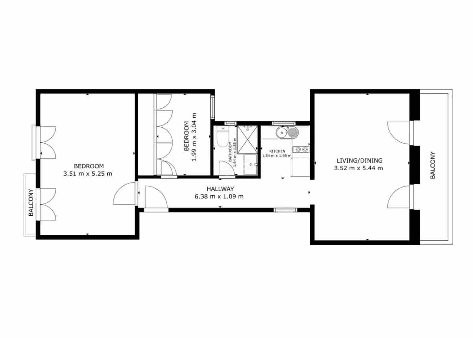 2 soverom Leilighet til salgs i Sitges - € 350 000 (Ref: 9171537)