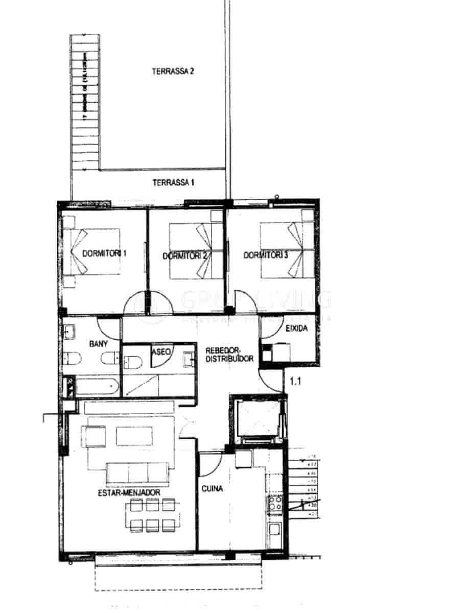 3 sovrum Lägenhet till salu i Les Cabanyes med garage - 325 000 € (Ref: 9220096)