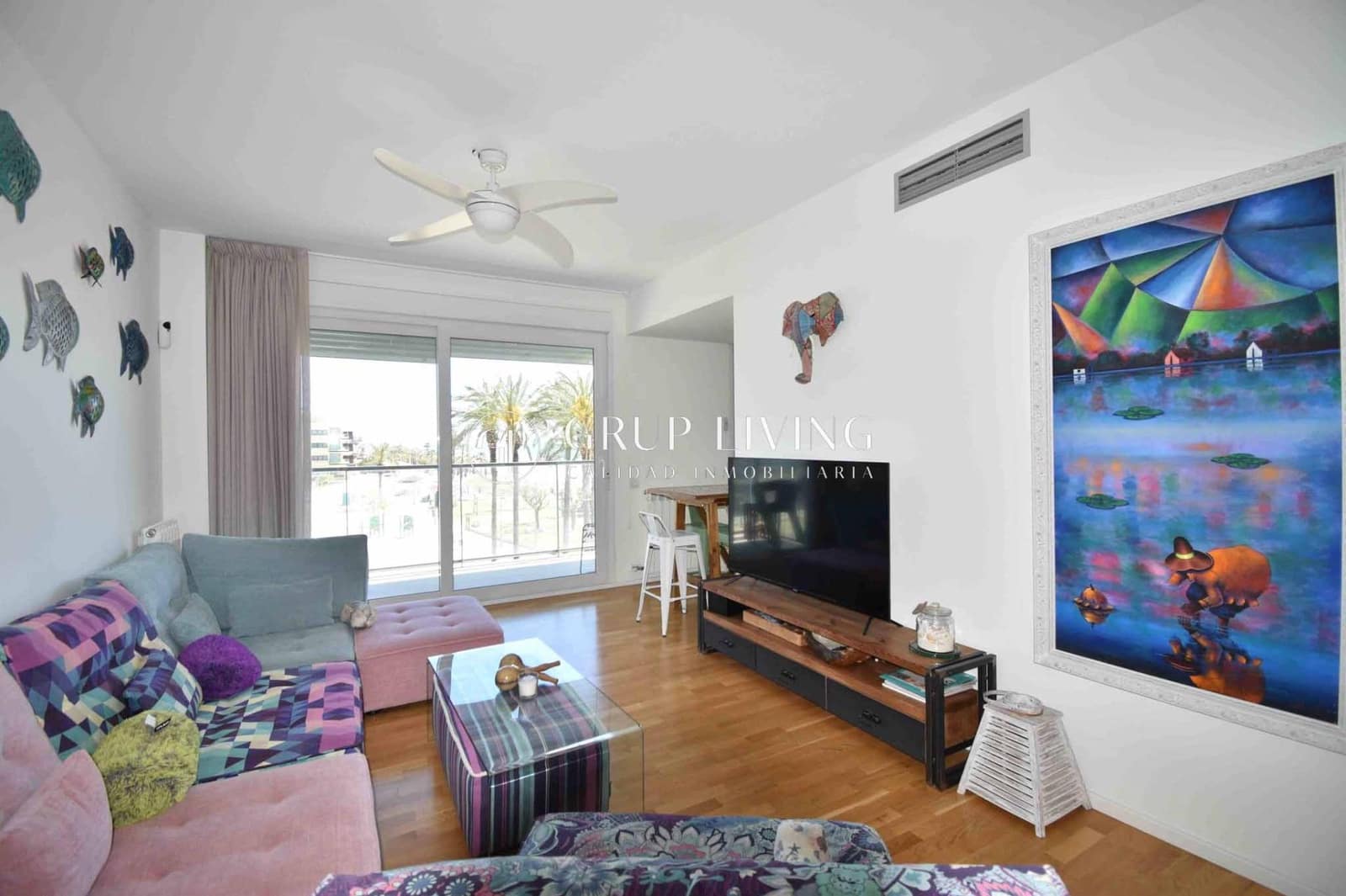 2 sovrum Lägenhet att hyra i Cubelles med pool garage - 2 800 € (Ref: 9788499)