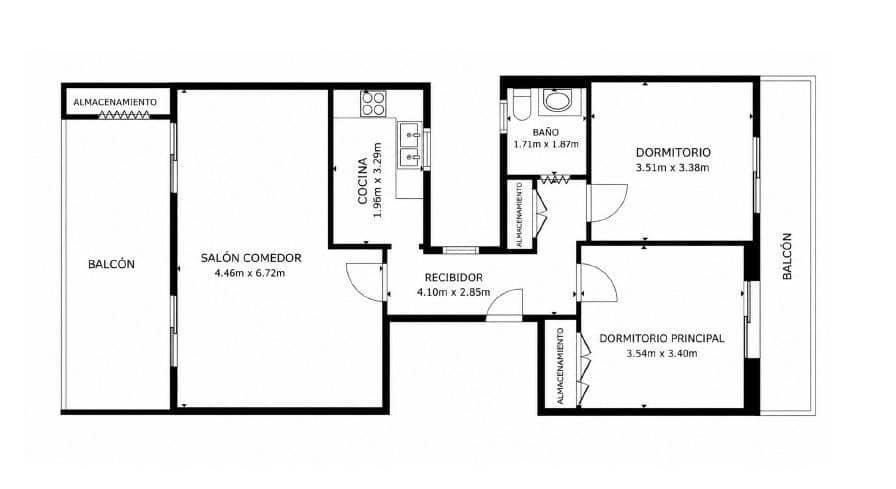 2 slaapkamer Flat te koop in Sitges - € 295.000 (Ref: 9825373)