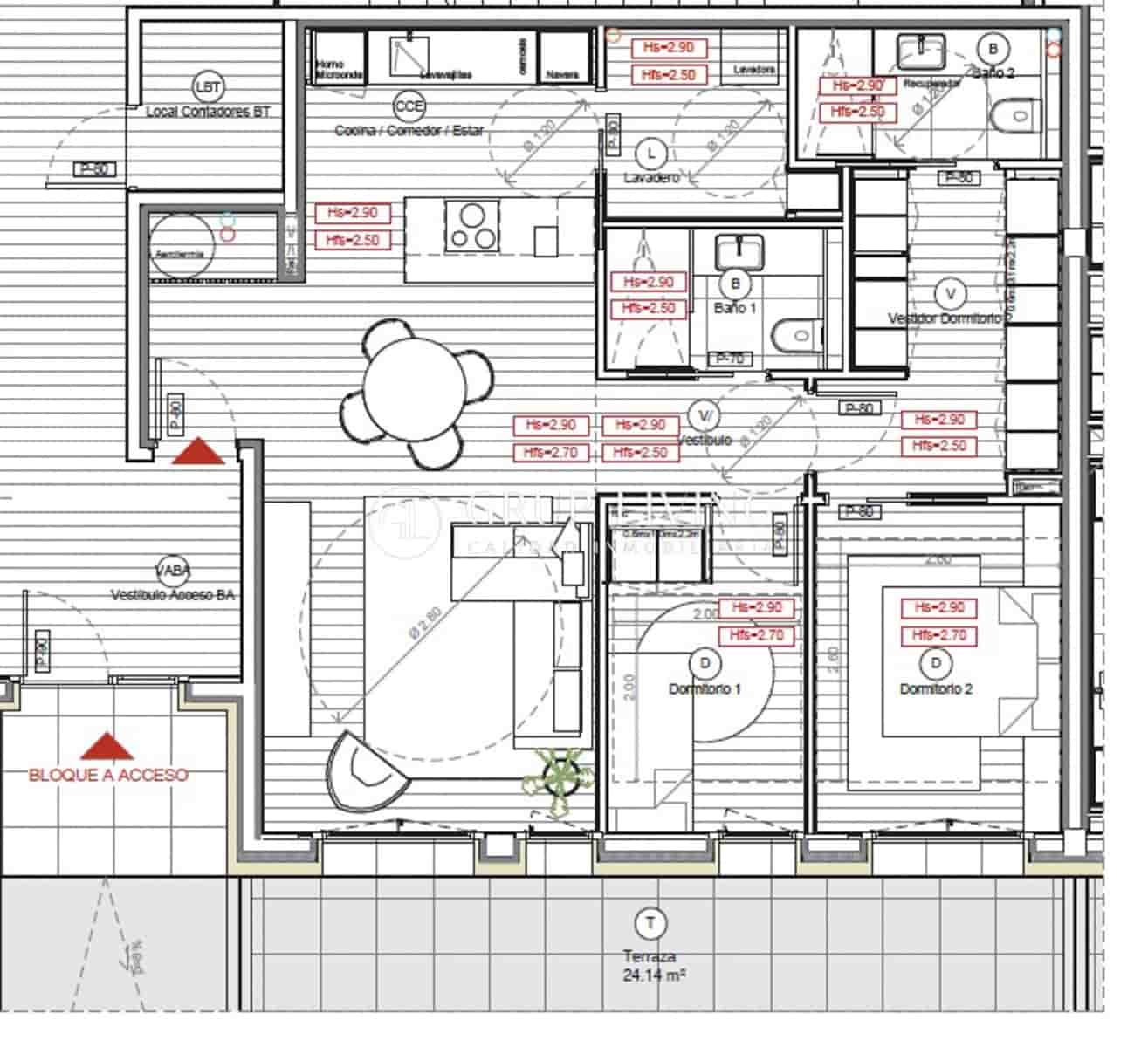 2 soverom Leilighet til salgs i Sitges med svømmebasseng - € 752 000 (Ref: 9865288)