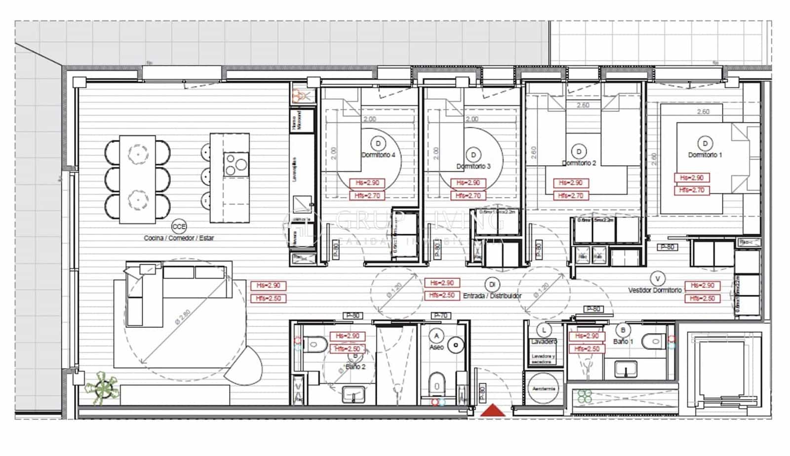 4 soverom Leilighet til salgs i Sitges med svømmebasseng - € 909 000 (Ref: 9865291)