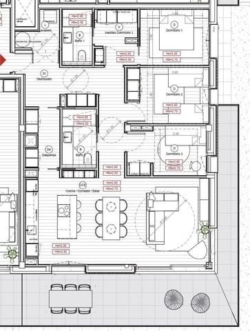 3 soverom Leilighet til salgs i Sitges med svømmebasseng - € 846 000 (Ref: 9865299)