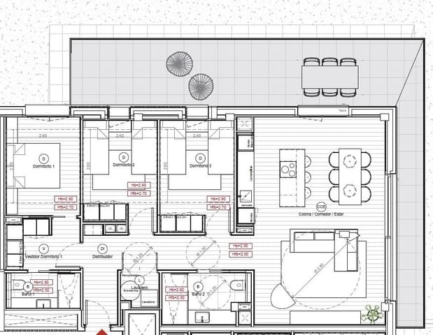 3 soverom Leilighet til salgs i Sitges med svømmebasseng - € 741 000 (Ref: 9865300)