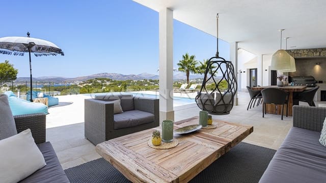 4 sypialnia Willa na sprzedaż w Santa Ponsa, Calvià z basenem garażem - 7 390 000 € (Ref: 10179554)
