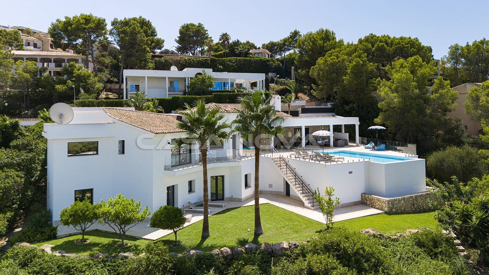 4 Zimmer Villa zu verkaufen in Santa Ponsa mit Pool Garage - 7.390.000 € (Ref: 10179554)