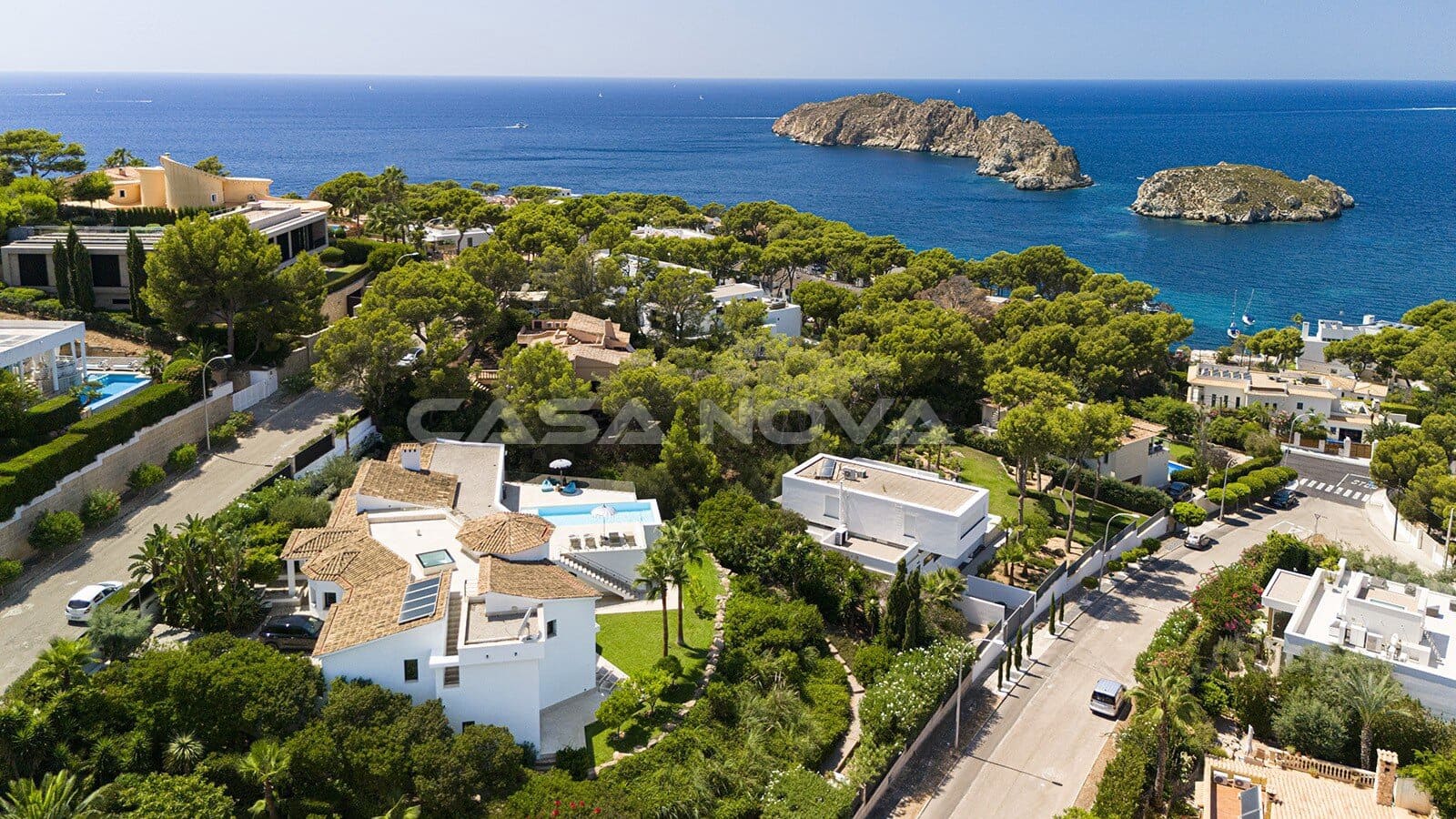 4 Zimmer Villa zu verkaufen in Santa Ponsa mit Pool Garage - 7.390.000 € (Ref: 10179554)