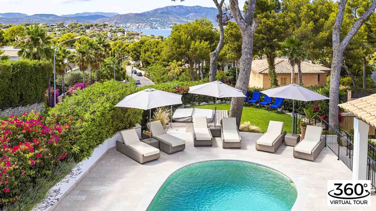 5 bedroom Villa for sale in Santa Ponsa with pool garage - € 3,450,000 (Ref: 7684153)