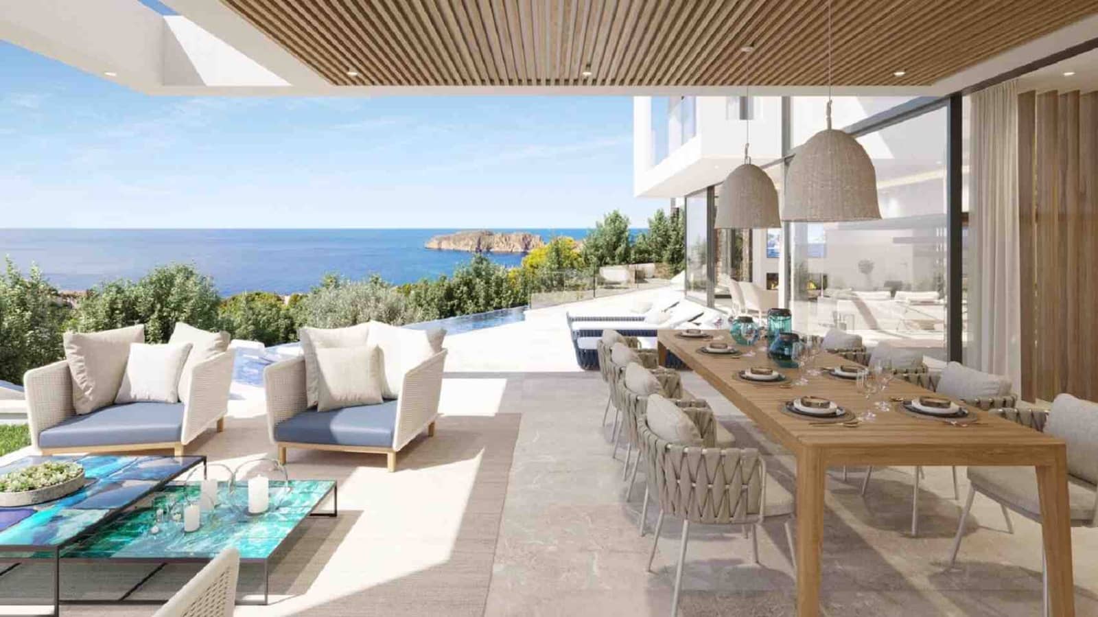 4 Zimmer Villa zu verkaufen in Santa Ponsa mit Pool - 9.890.000 € (Ref: 7754785)