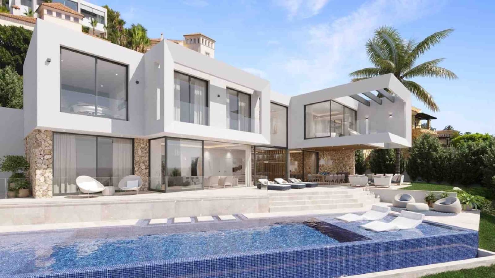 4 Zimmer Villa zu verkaufen in Santa Ponsa mit Pool - 9.890.000 € (Ref: 7754785)