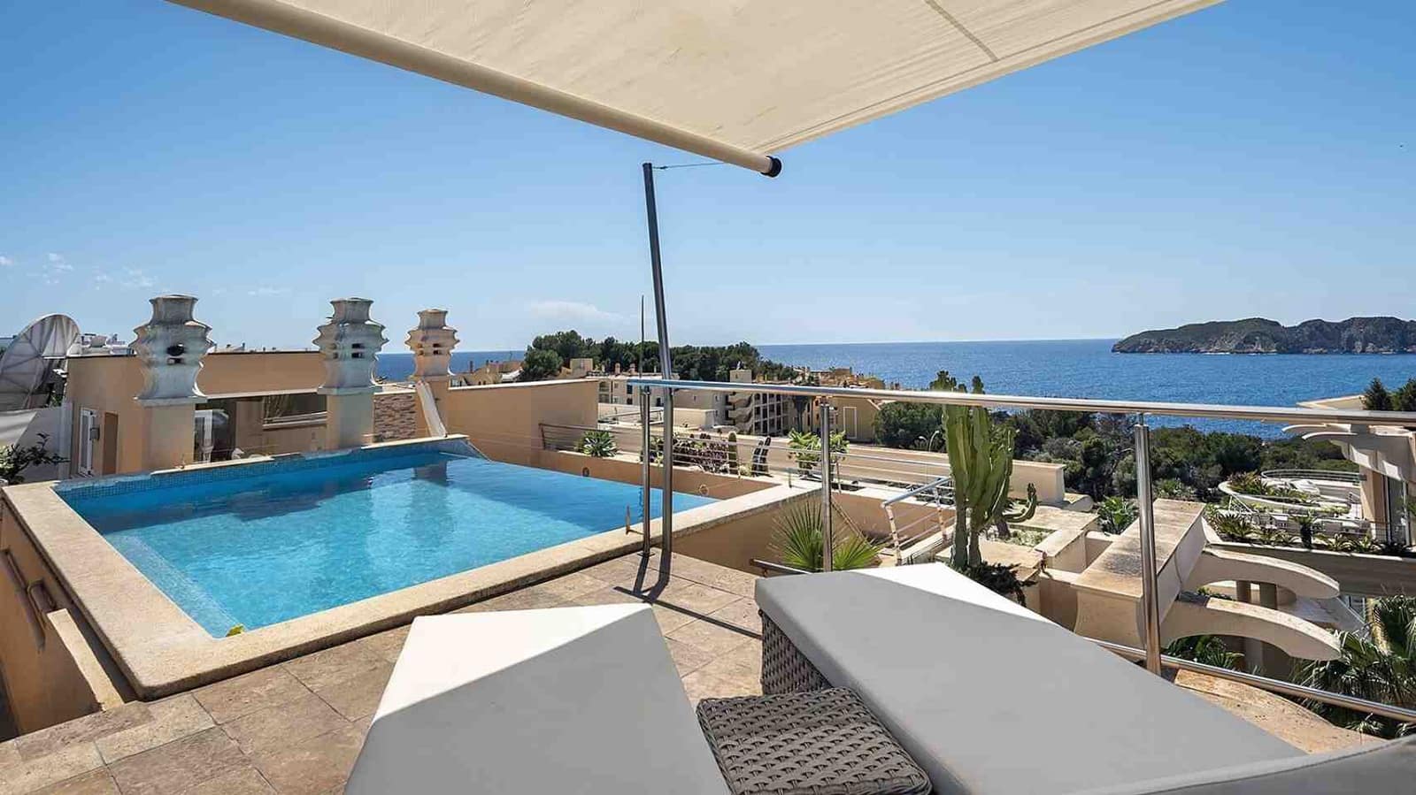 3 sovrum Takvåning till salu i Santa Ponsa med pool - 1 995 000 € (Ref: 8337187)