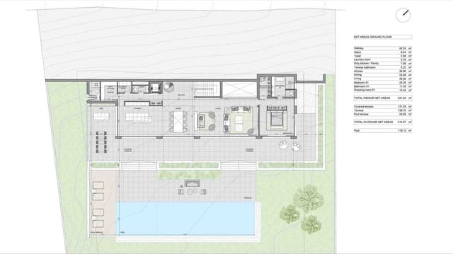 6 sypialnia Willa na sprzedaż w Son Vida, Palma de Mallorca z basenem - 2 700 000 € (Ref: 8358200)