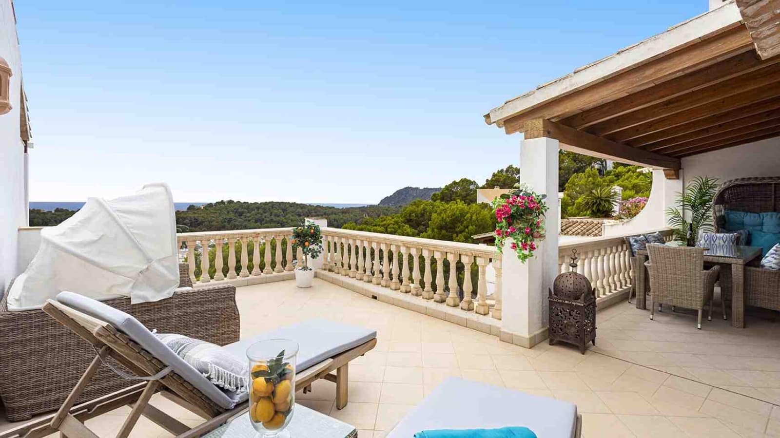 3 soveværelse Penthouse til salg i Peguera / Paguera med swimmingpool - € 1.590.000 (Ref: 8418880)