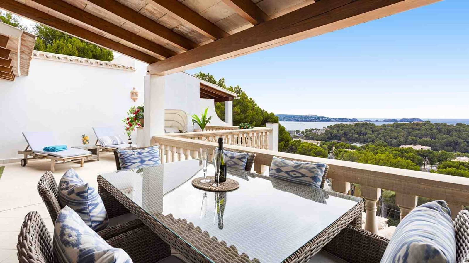 3 soveværelse Penthouse til salg i Peguera / Paguera med swimmingpool - € 1.590.000 (Ref: 8418880)