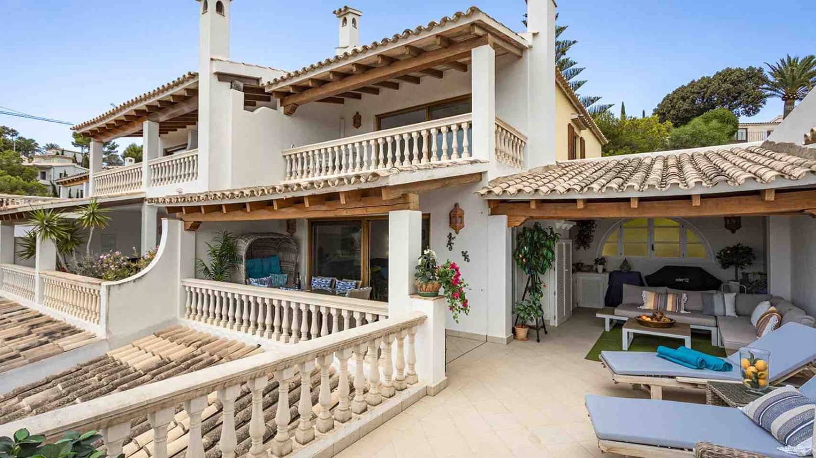 3 soveværelse Penthouse til salg i Peguera / Paguera med swimmingpool - € 1.590.000 (Ref: 8418880)