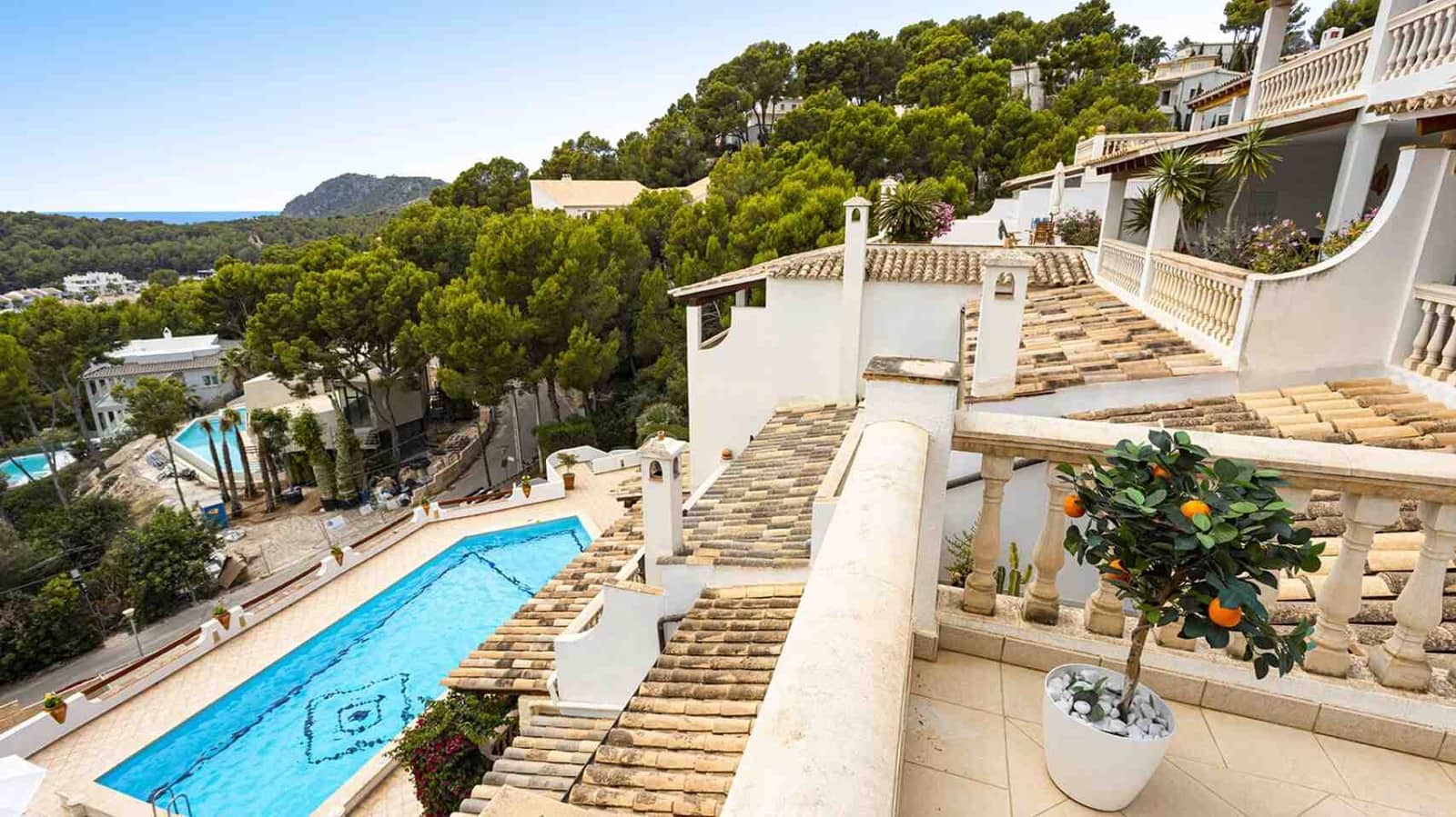 3 soveværelse Penthouse til salg i Peguera / Paguera med swimmingpool - € 1.590.000 (Ref: 8418880)