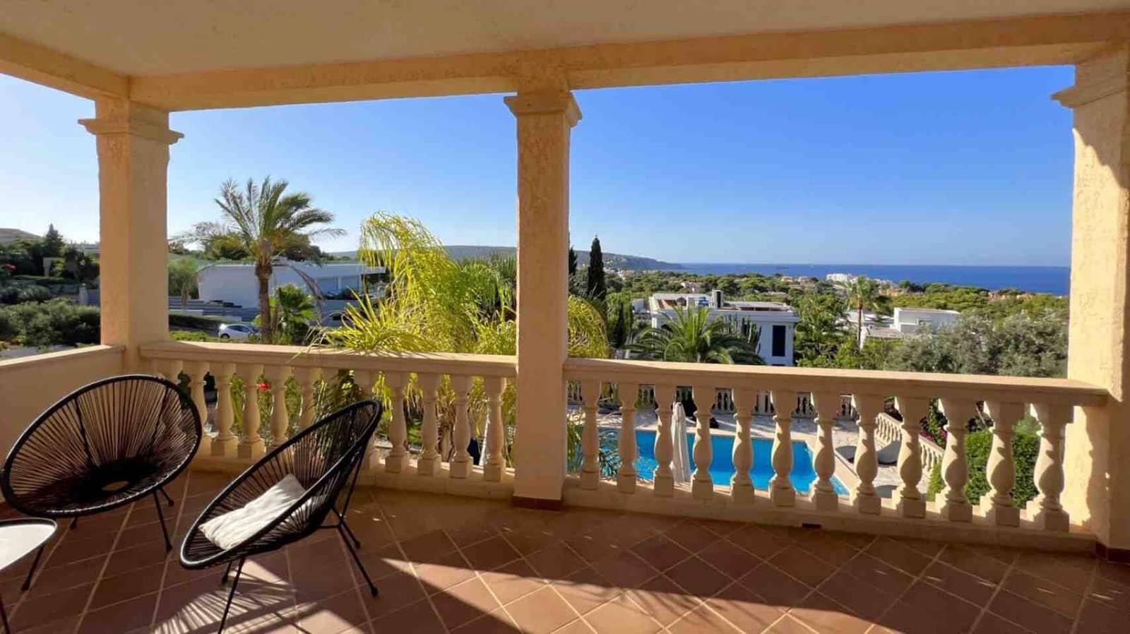 4 sypialnia Willa na sprzedaż w Santa Ponsa z basenem - 3 700 000 € (Ref: 8810922)