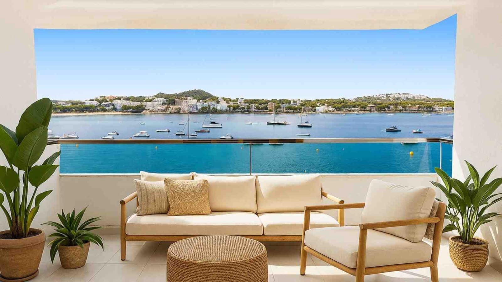 2 sypialnia Apartament na sprzedaż w Santa Ponsa z basenem - 635 000 € (Ref: 9131100)