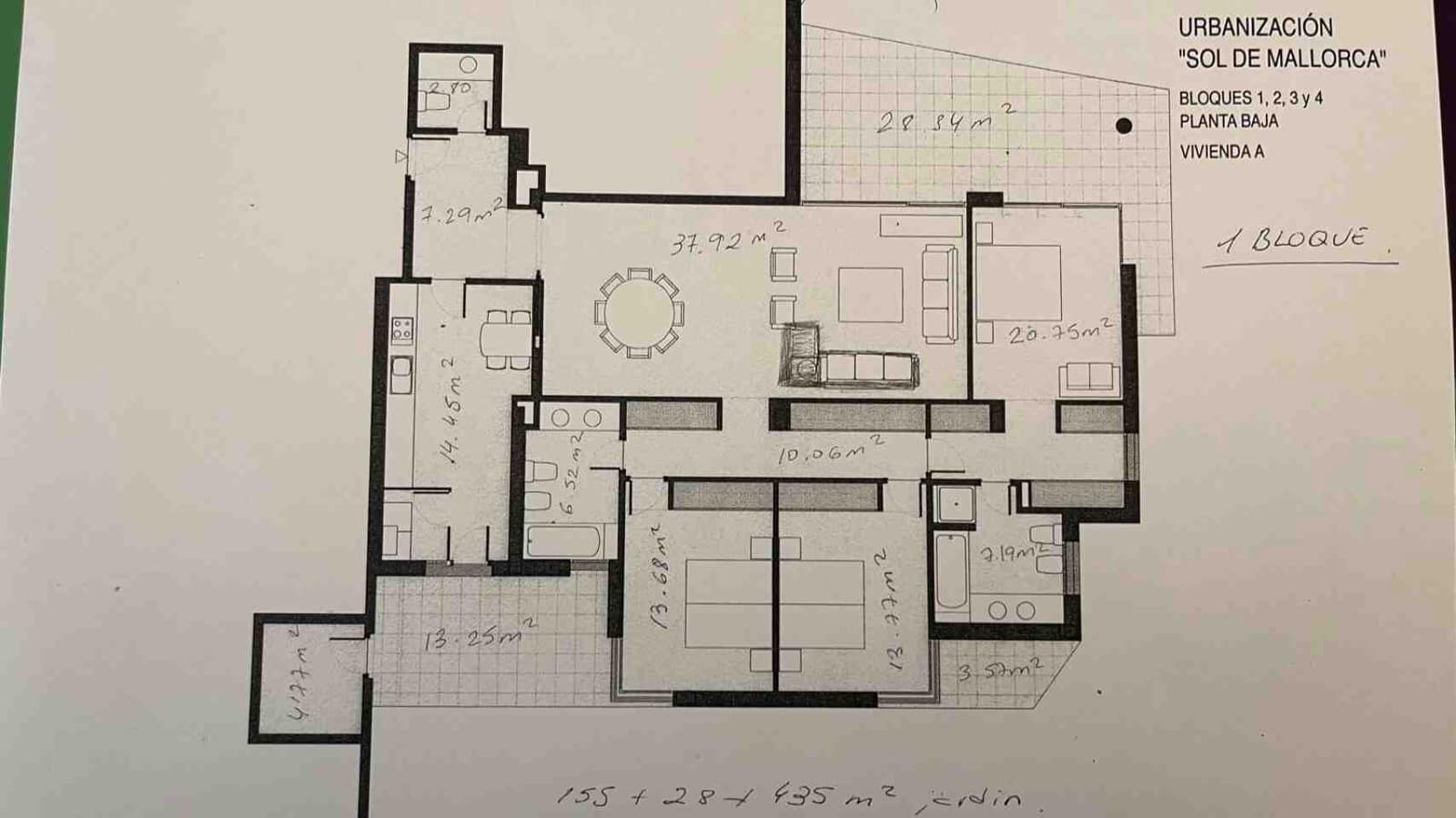 3 sypialnia Apartament na sprzedaż w Sol de Mallorca z basenem - 950 000 € (Ref: 9131101)