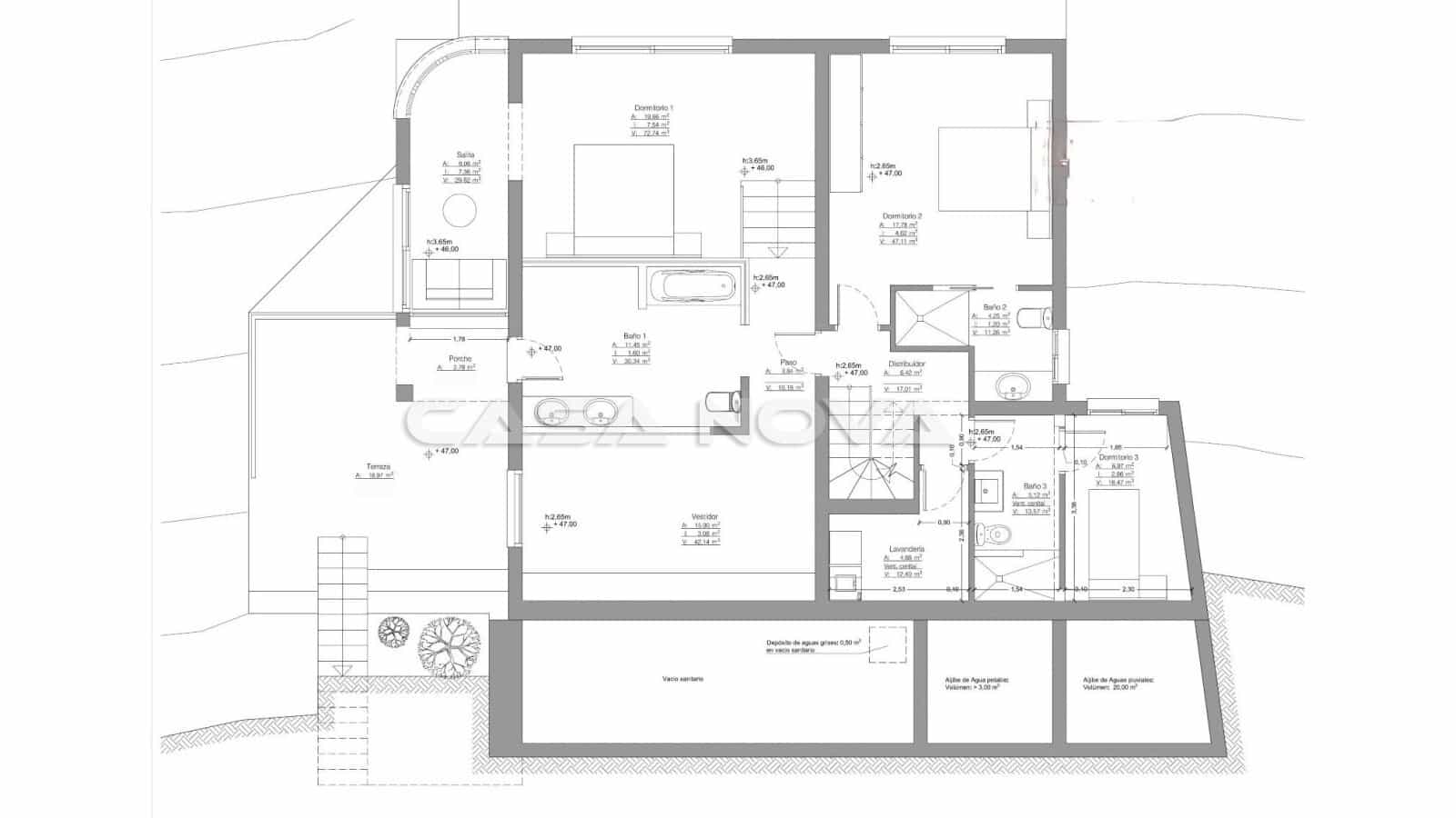 4 sovrum Villa till salu i Costa de la Calma med pool garage - 1 790 000 € (Ref: 9197012)