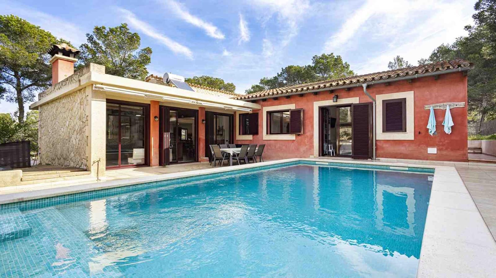 3 soveværelse Villa til salg i Cala Vinyes / Cala Vinyas / Cala Vinas med swimmingpool garage - € 2.100.000 (Ref: 9525713)