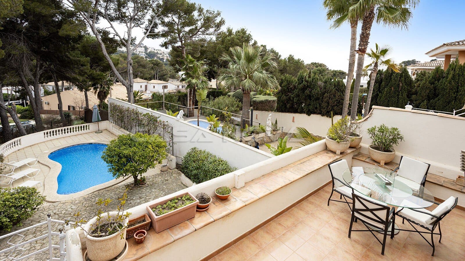 4 sypialnia Willa na sprzedaż w Santa Ponsa z basenem garażem - 995 000 € (Ref: 9650759)