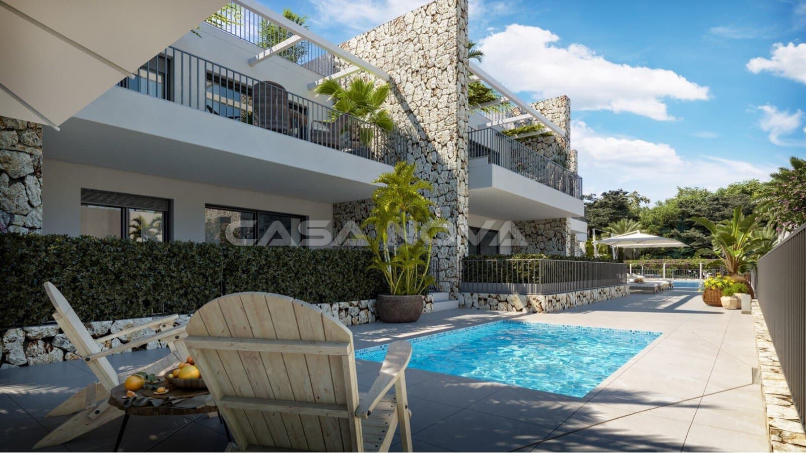 3 quarto Apartamento para venda em San Telmo com piscina - 1 300 000 € (Ref: 9684392)